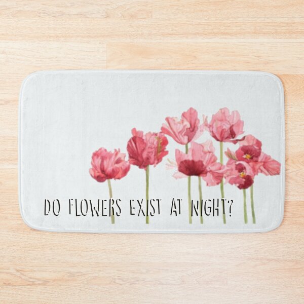 Item preview, Do Flowers Exist At Night? designed and sold by one-broke-kid.
