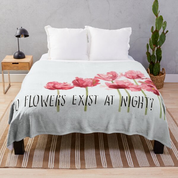 Item preview, Do Flowers Exist At Night? designed and sold by one-broke-kid.