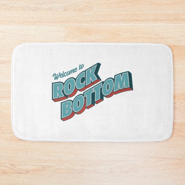 Item preview, Welcome to Rock Bottom designed and sold by Elizabeth Tibbe.