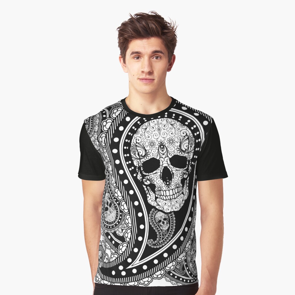 Skull Paisley