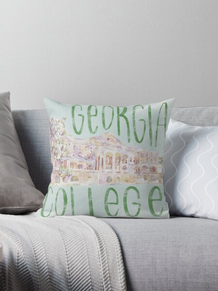 Item preview, Georgia College Watercolor Sketch designed and sold by emily-daly.