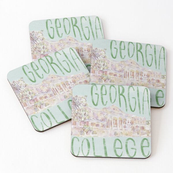 Item preview, Georgia College Watercolor Sketch designed and sold by emily-daly.