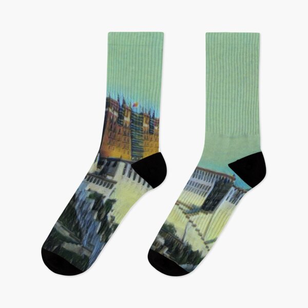 Item preview, China Potala Palace Artistic Illustration Swamp Style designed and sold by D4li98.