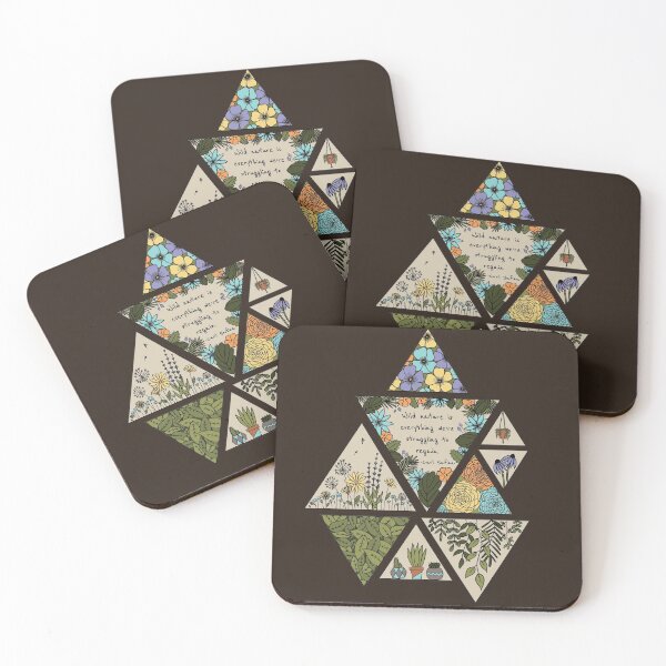 Item preview, Wild Botanical Nature Mosaic designed and sold by NJMoxon.