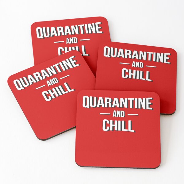 Item preview, Quarantine and Chill  designed and sold by graphicmeyou.