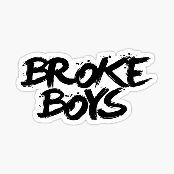 Broke Boy sticker 