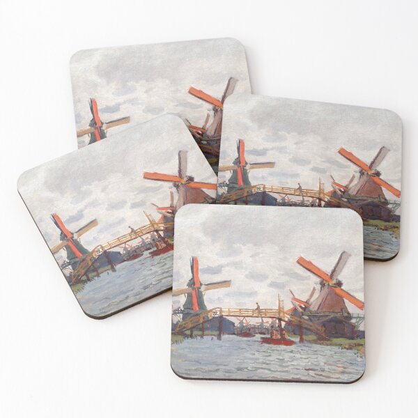 Item preview, Claude Monet - Windmills near Zaandam designed and sold by Impressionist Masters.