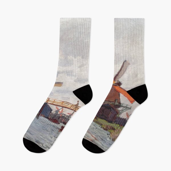 Item preview, Claude Monet - Windmills near Zaandam designed and sold by Impressionist Masters.