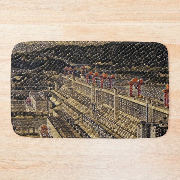 Item preview, China Three Gorges Dam Artistic Illustration Snake Style designed and sold by D4li98.