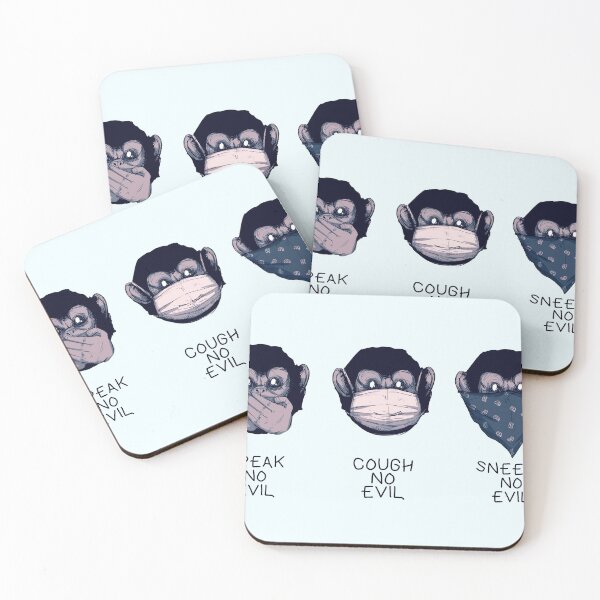 Item preview, Social Distance Monkeys designed and sold by LVBART.