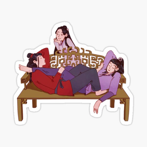 Jiang Family Nap Sticker