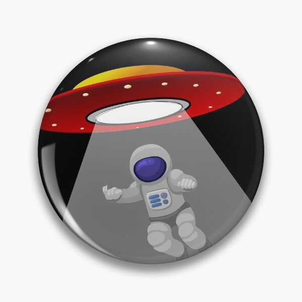 Item preview, Funny UFO Astronaut Abduction designed and sold by vladocar.