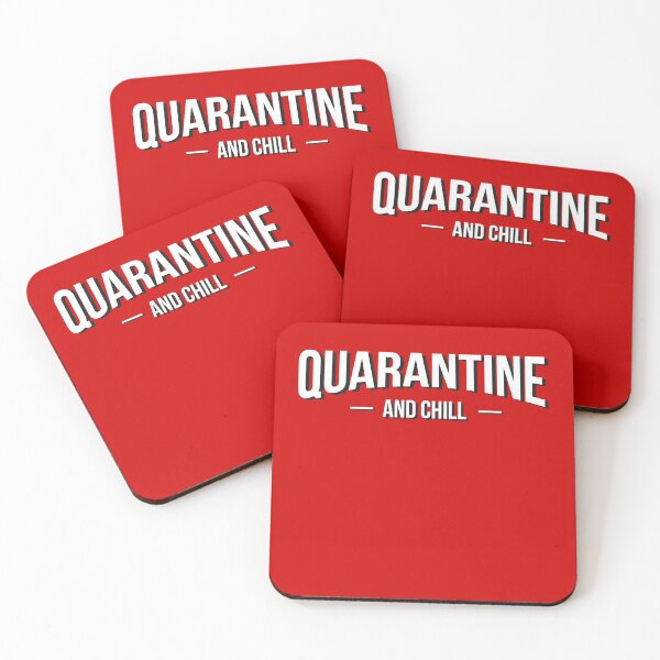Item preview, Quarantine and Chill  designed and sold by graphicmeyou.
