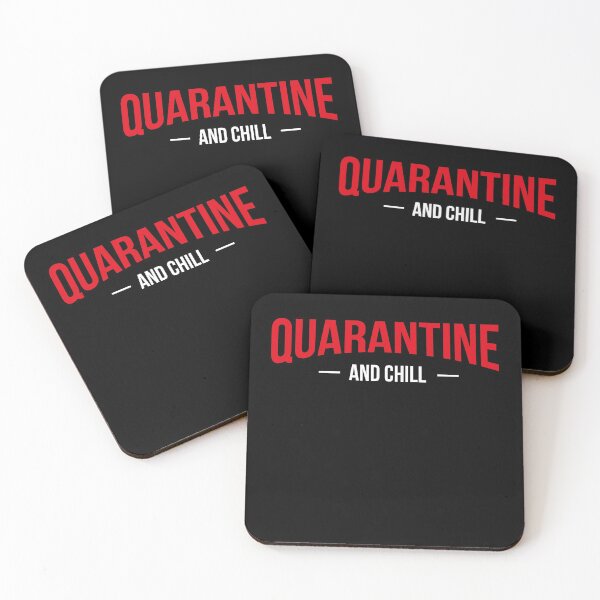 Item preview, Quarantine and Chill  designed and sold by graphicmeyou.