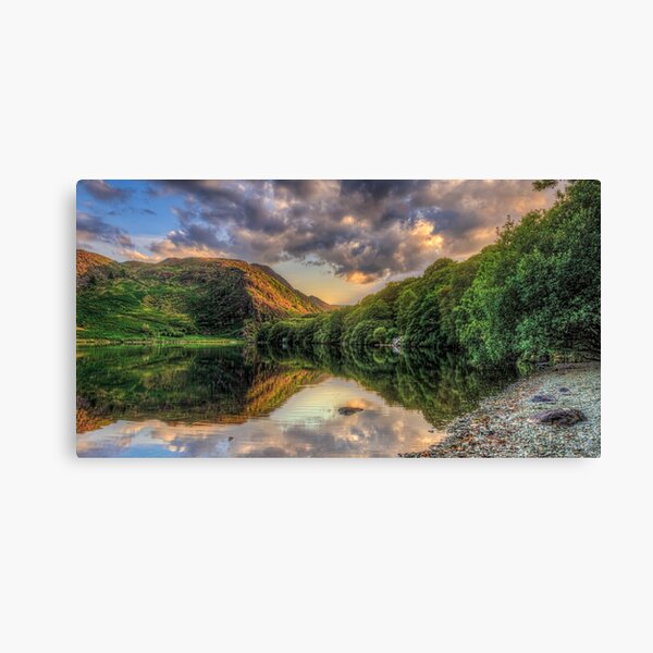 Llyn Dinas Sunset Canvas Print