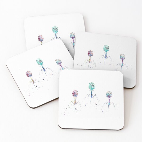 Item preview, Bacteriophage Viruses designed and sold by EvasDreams.
