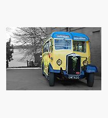 Old bus Photographic Print