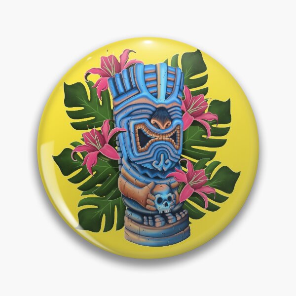 Item preview, Tiki Totem designed and sold by Debz-Draws.