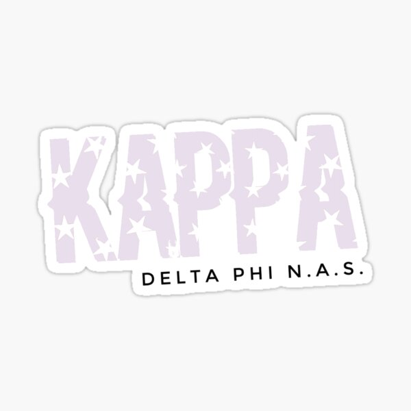 Aperçu de l'œuvre Delta Kappa Phi N.A.S. Autocollant créée et vendue par Amanda Giladi.