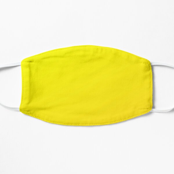 Yellow Ombre Flat Mask