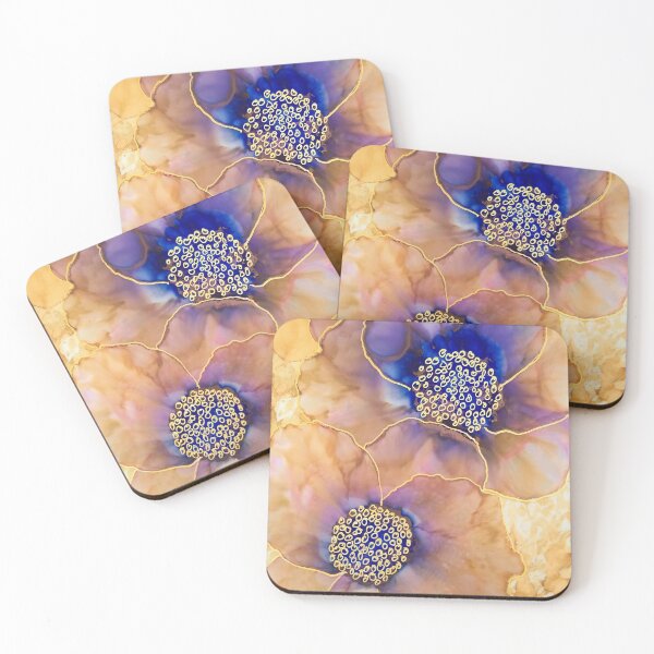 Item preview, Indigo Flowers designed and sold by Dana Haigh.
