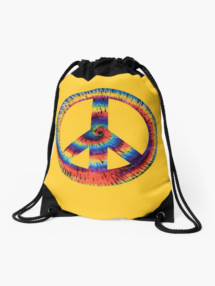 hippie drawstring bag