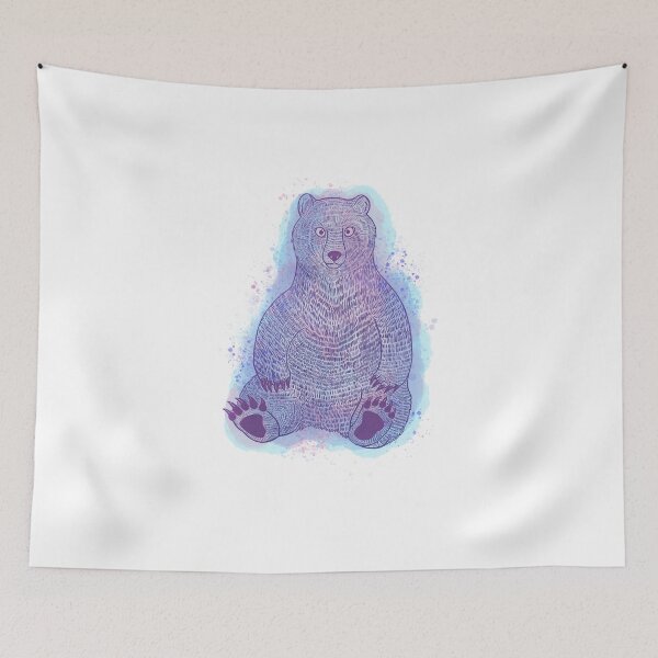 Item preview, Splatter Bear designed and sold by cosmiccorvus.
