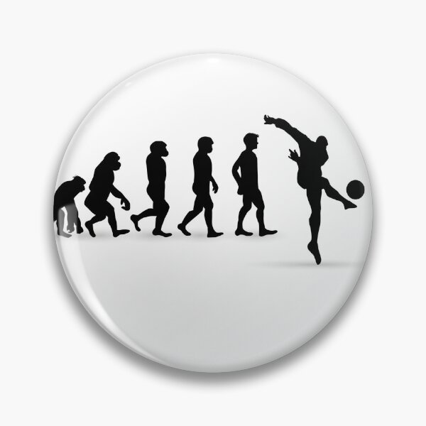 Item preview, evolution of footbal , footbal player, funny  designed and sold by rashadat.