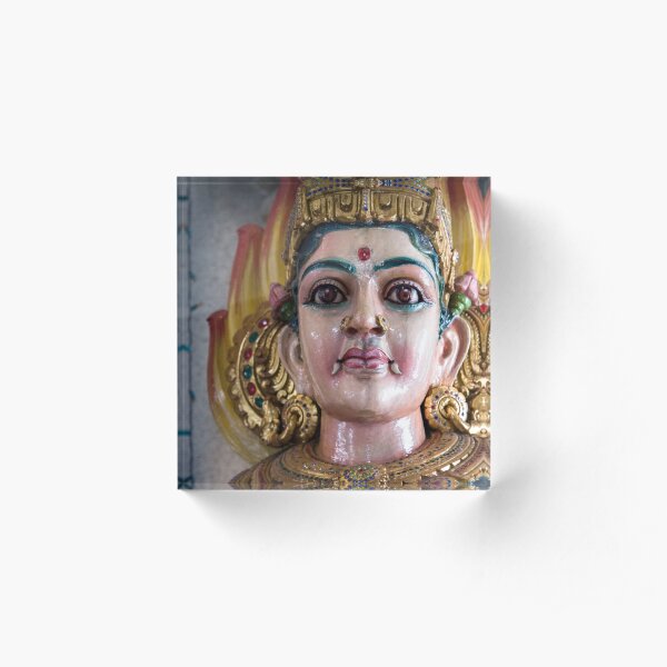 Singapore - Hindu Temple Acrylic Block