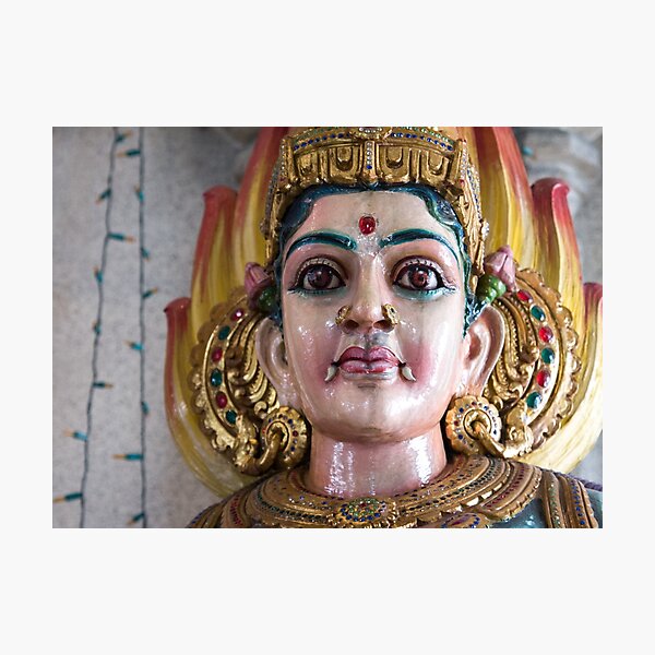 Singapore - Hindu Temple Photographic Print