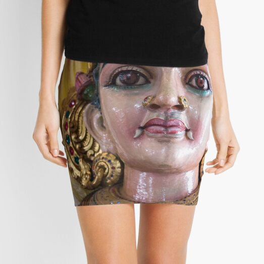 Singapore - Hindu Temple Mini Skirt