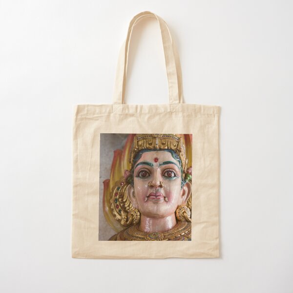 Singapore - Hindu Temple Cotton Tote Bag