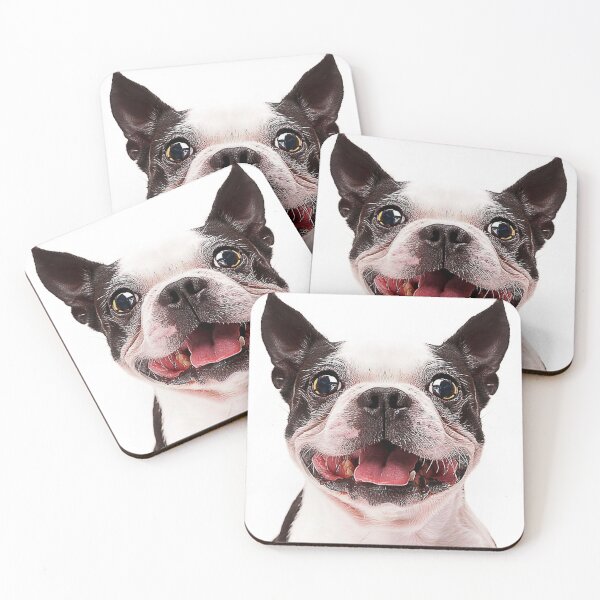 Item preview, Happy smiling Dog showing tongue Animals Gifts designed and sold by Dolphin Graphic.