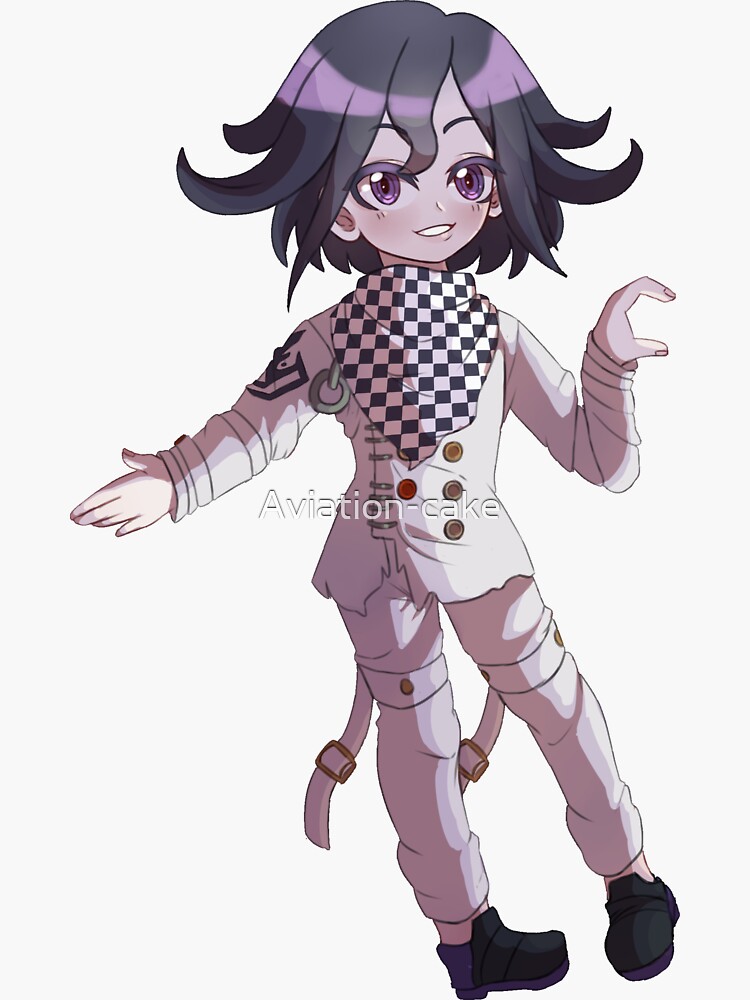 "Kokichi Ouma Danganronpa V3" Sticker by Aviation-cake | Redbubble