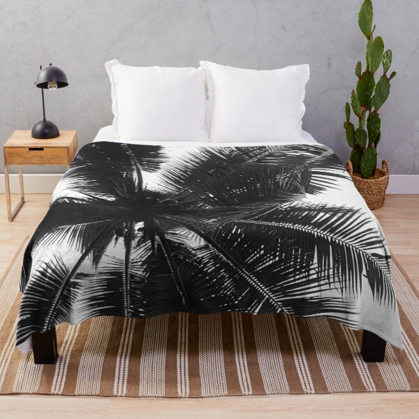 Item preview, Black and White Palm Trees in Bangkok designed and sold by Andrei Rose.
