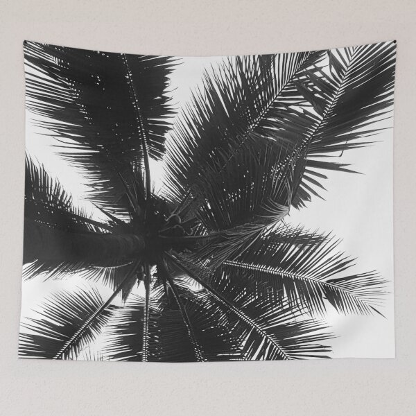 Item preview, Black and White Palm Trees in Bangkok designed and sold by Andrei Rose.