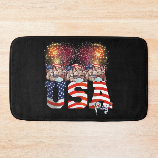 Item preview, Pug Dog Independence Day - 4th July designed and sold by YouHappyMyHappy.