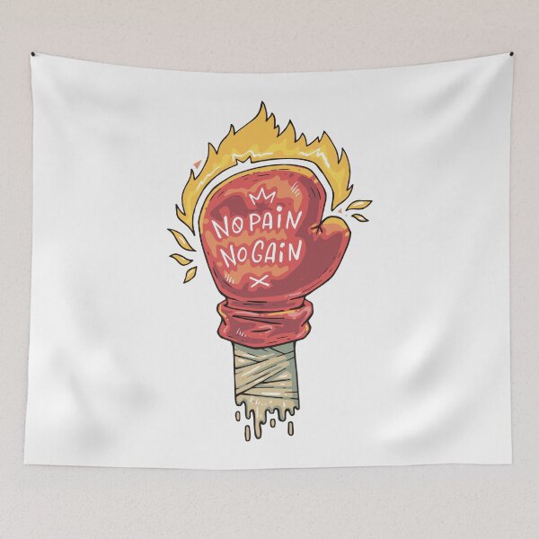 Item preview, No Pain No Gain designed and sold by Vector Scout Lab.
