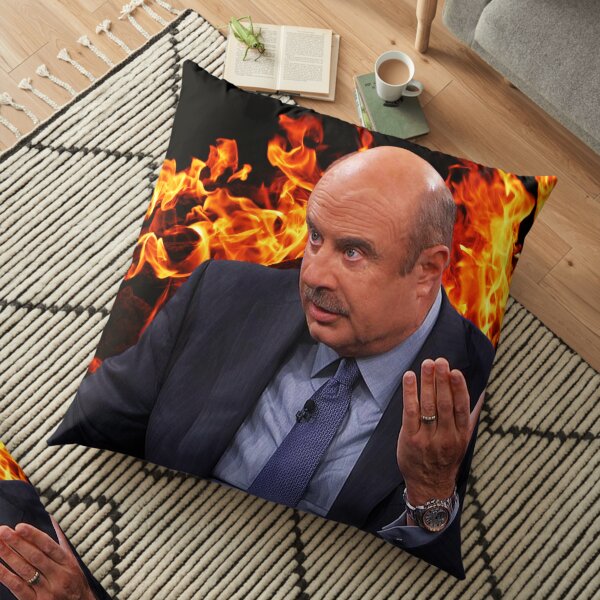 Dr. Phil's Wrath Floor Pillow