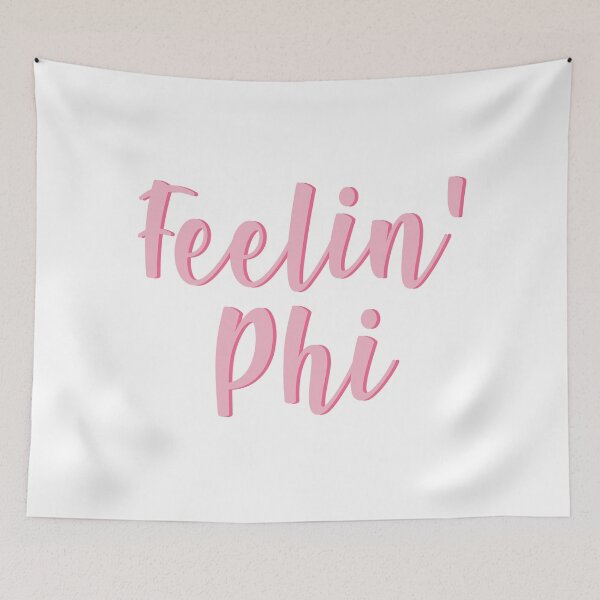 Item preview, Feelin Phi' designed and sold by Stickers by SoSrat.