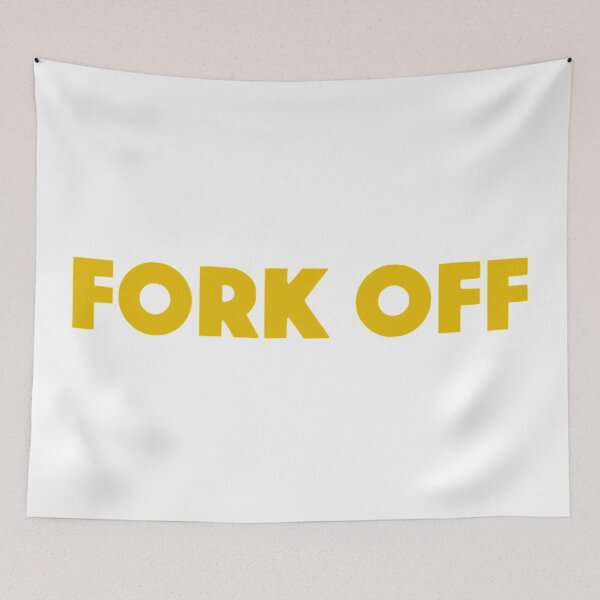 Item preview, Fork Off designed and sold by Bododobird.