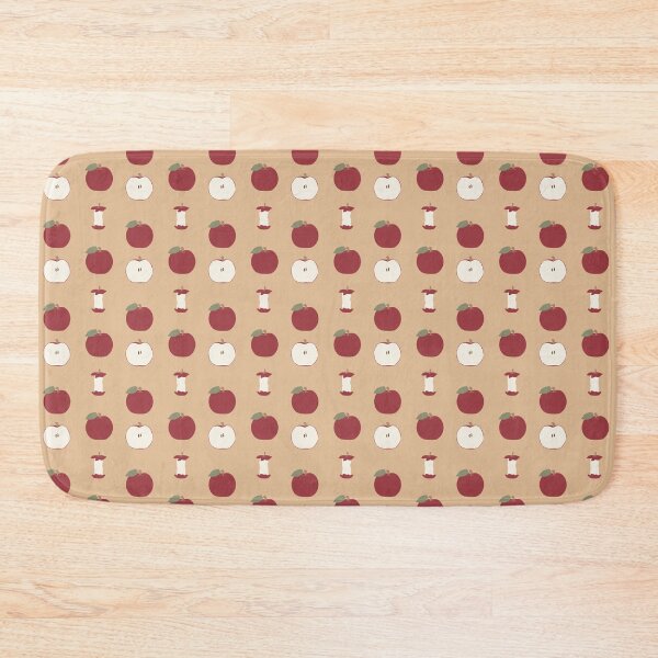 Item preview, Red and Tan Apple Pattern designed and sold by gabriellejean.
