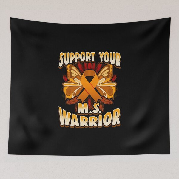 Item preview, MS Warrior: Multiple Sclerosis Awareness designed and sold by friendlyspoon.