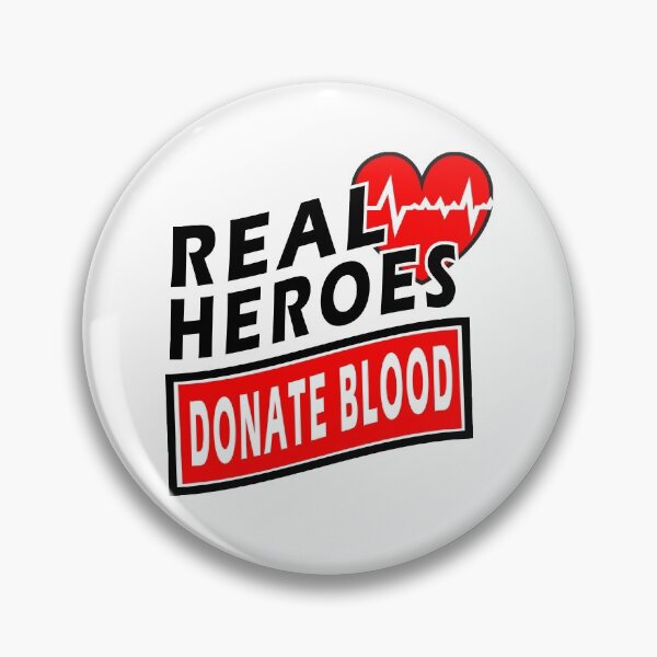Item preview, Real Heroes Donate Blood designed and sold by KunKhalil.