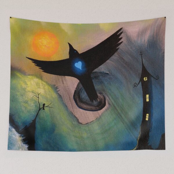 Item preview, Raven Flight  dk_2018jan24a designed and sold by ArtistDavidKing.