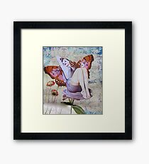 Pinup Girls: Veronica Framed Print