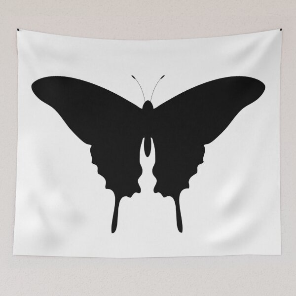 Item preview, Minimalist Butterfly | Black Butterfly designed and sold by Lilith & Eve.