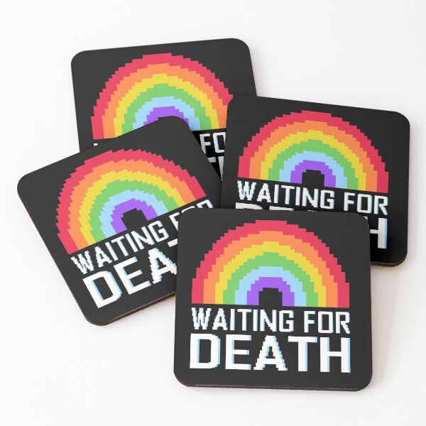 Item preview, Waiting For Death Rainbow designed and sold by colbinius.