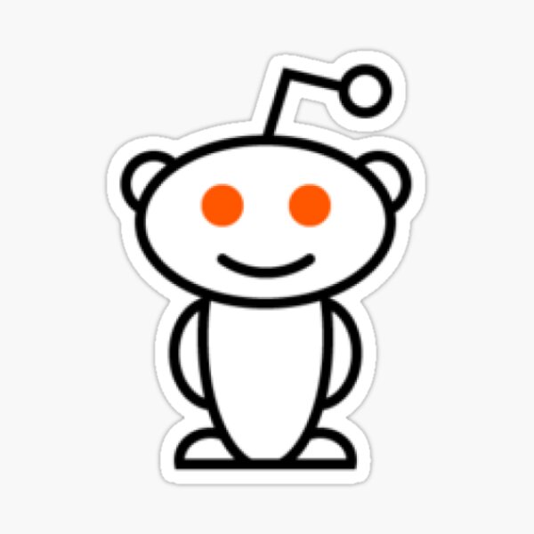 Item preview, Snoo Sticker designed and sold by KaiserFrei.