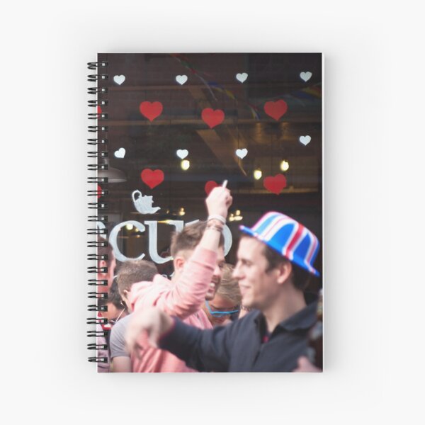 The Teacup institution Spiral Notebook